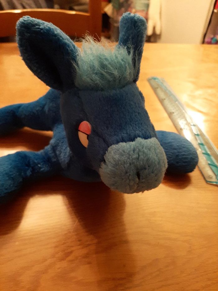 Peluche bleue - photo numéro 7