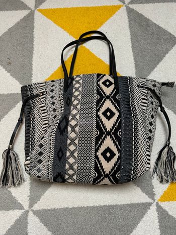 Sac fourre-tout en tissus Promod