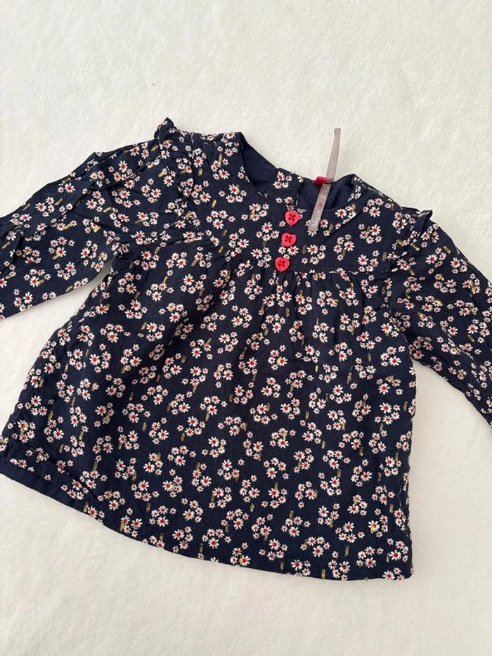 Blouse fleuri 3 mois