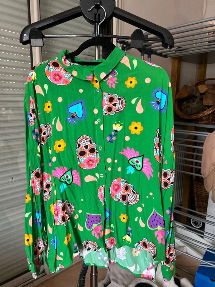 Chemise Grungemama Banditas Skull