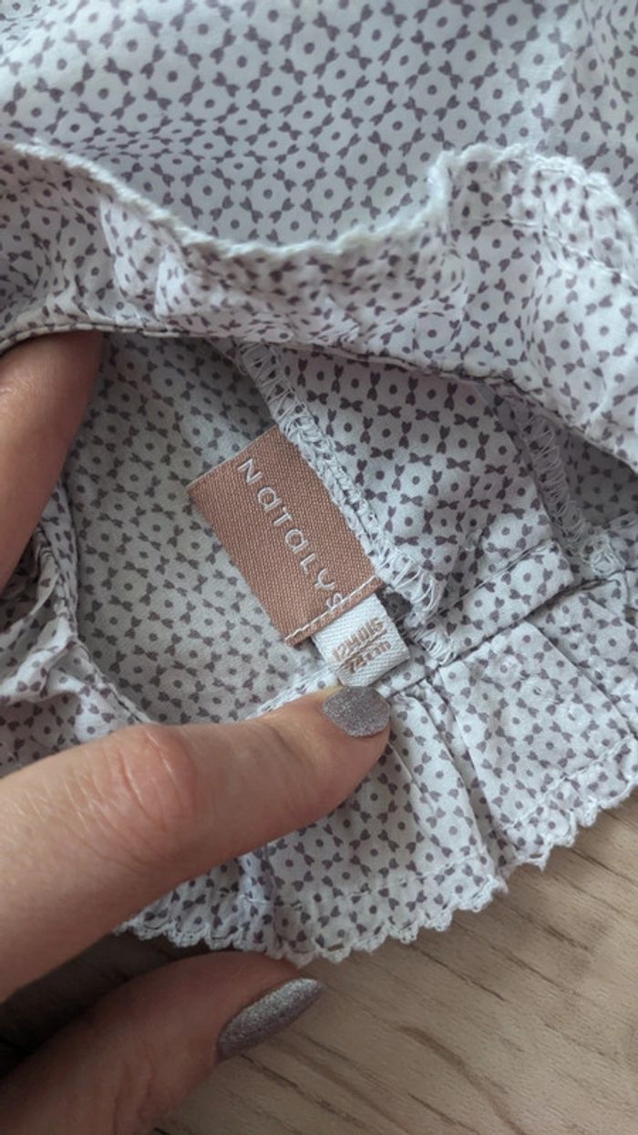 Blouse manches longues Natalys 12 mois - photo numéro 5
