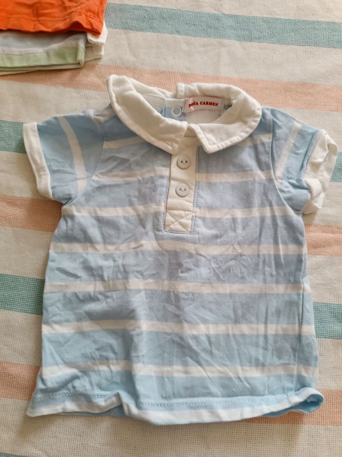 Lot 8 tee-shirts manches courtes 6 mois - photo numéro 5