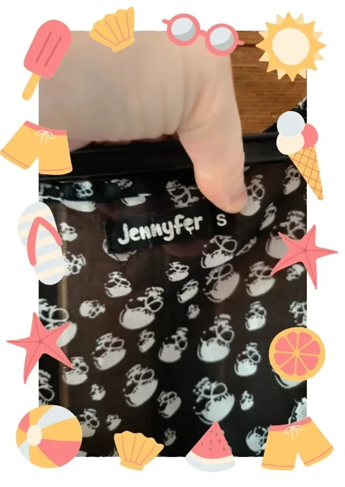 Top débardeur fluide et transparent skull têtes de mort 36 - photo numéro 4