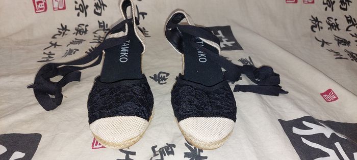 Espadrille à talons neuve