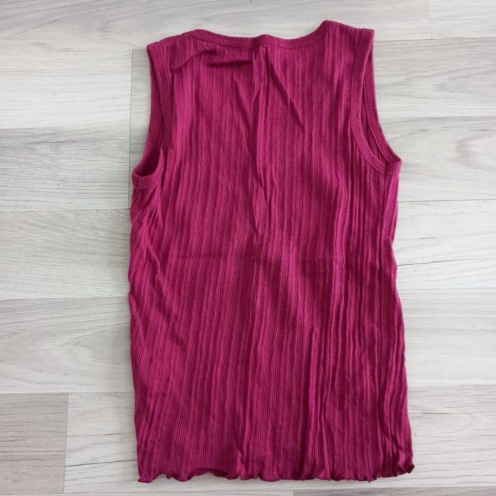 Chemisier femme sans manches violet Mim taille unique - photo numéro 3