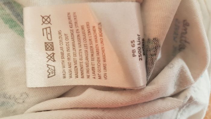 T shirt été garçon 14 ans blanc et vert Kiabi - photo numéro 3