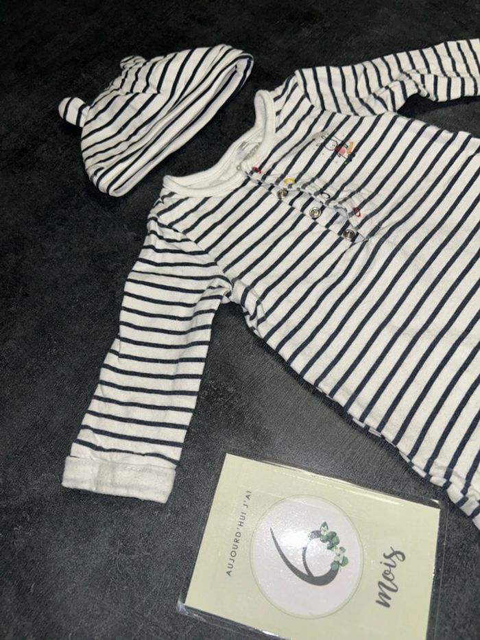 Pyjama + bonnet lapin - photo numéro 5