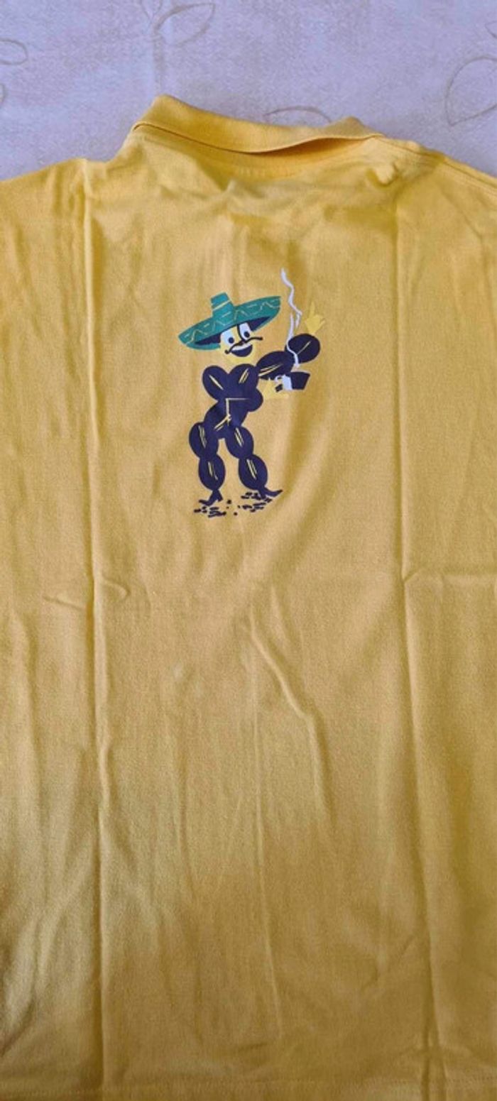 Polo homme jaune Santos palace taille extra large - photo numéro 3