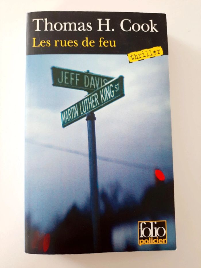 Thomas H. Cook Thriller Les rues du feu pocket folio neuf sans étiquette #lora11livreadultes
