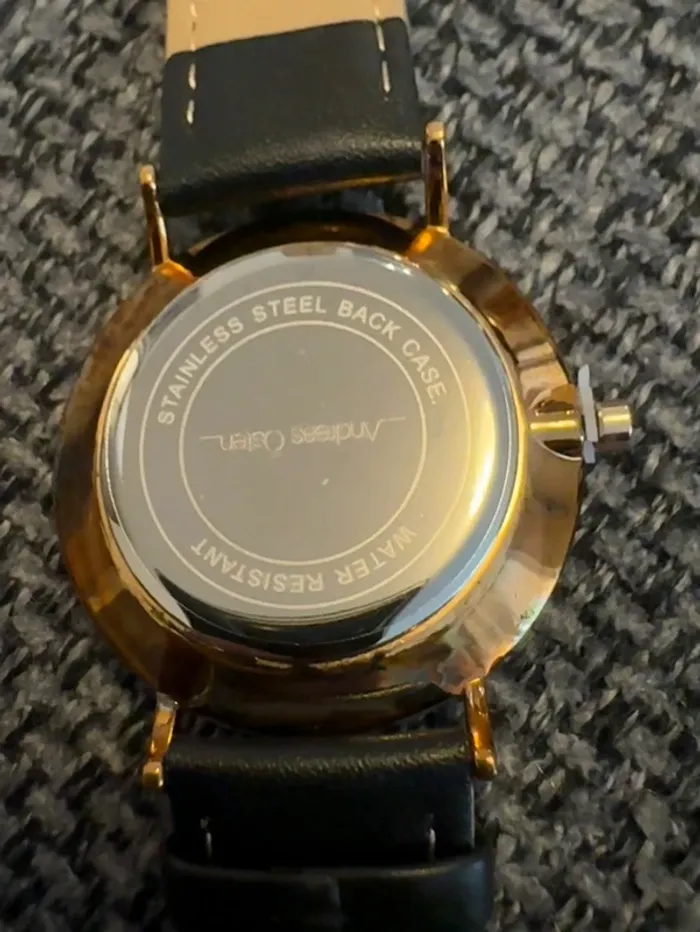 Andreas Osten Mixte Adulte Analogique Montre avec Bracelet en Cuir AO-237 - photo numéro 7