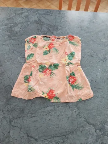 Blouse manche courte 6 ans