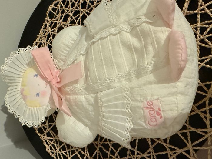 Doudou poupée corolle genre puffalump grelot 25 cm vintage - photo numéro 5