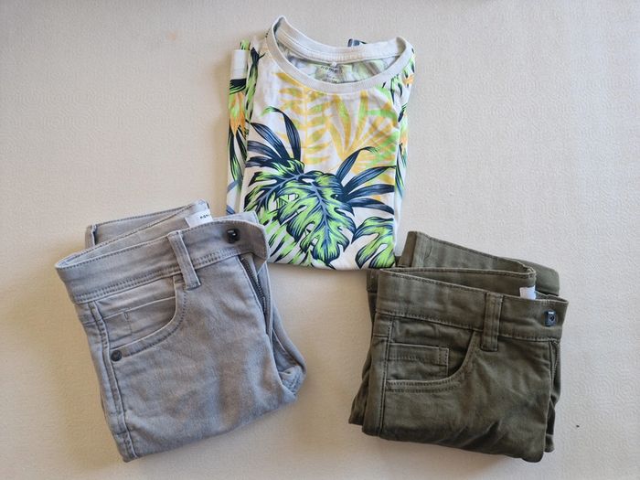 Lot été short tee-shirt 7 ans neuf - photo numéro 2