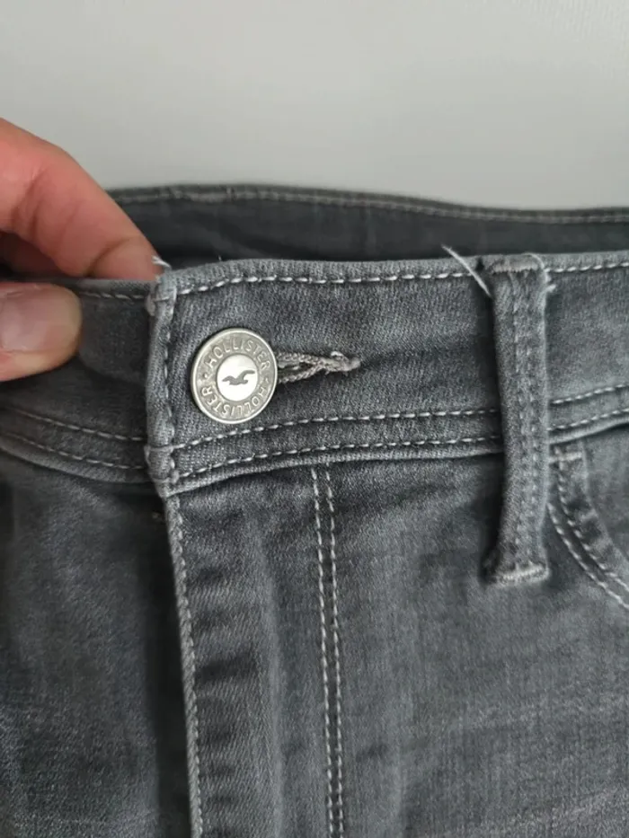 Jean skinny taille haute hollister - photo numéro 3