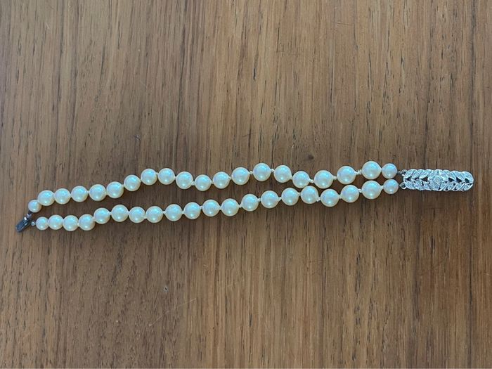 Bracelet en perles vintage - photo numéro 4