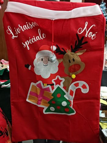 Hotte de Noël personnalisée