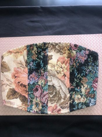 🌼Bustier imprimé style tapissier🌼