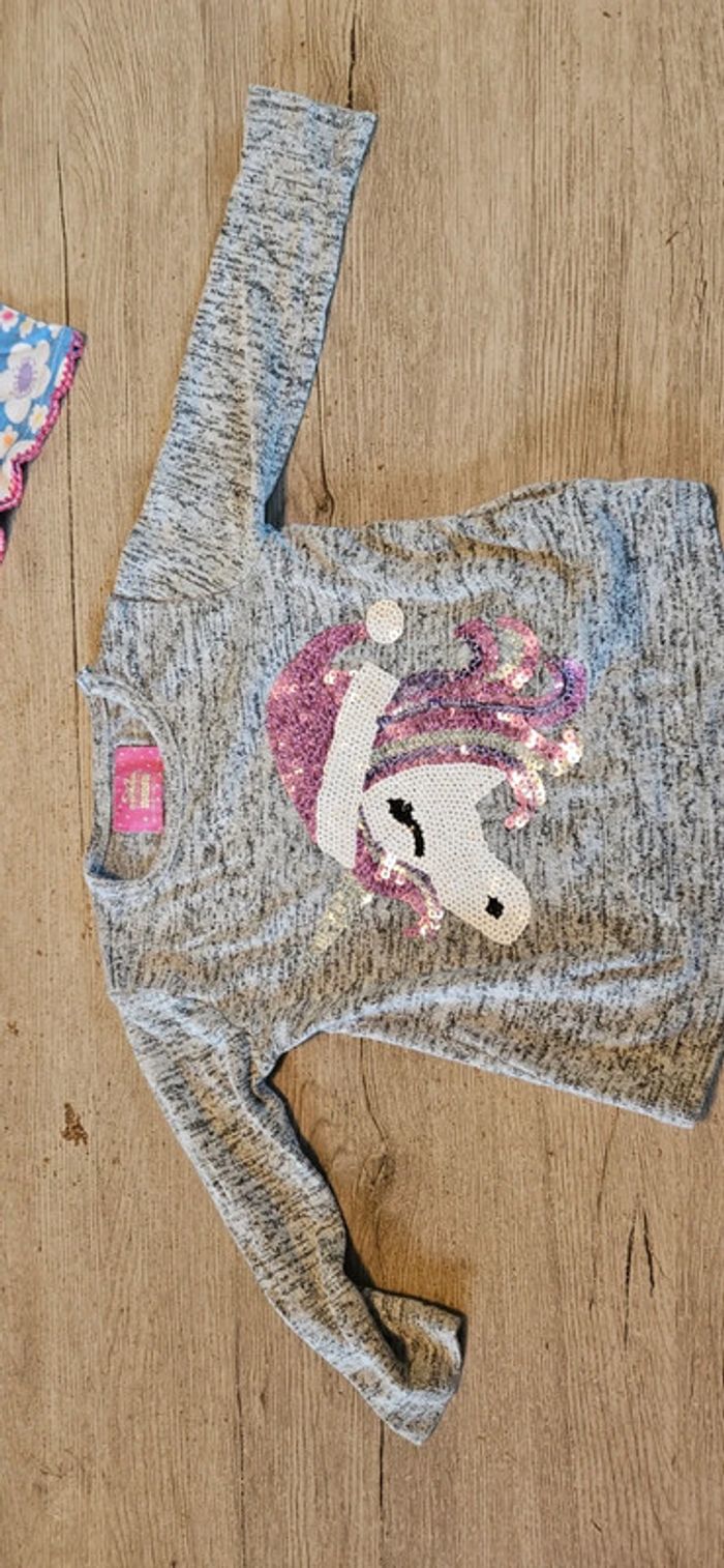 Lot de 7 vêtements mi saison, fille 18 mois - photo numéro 12