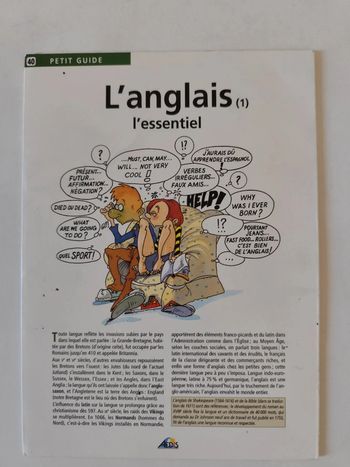 Le petit guide : l'anglais l'essentiel