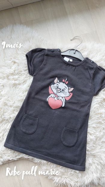 Robe pull marie 9 mois