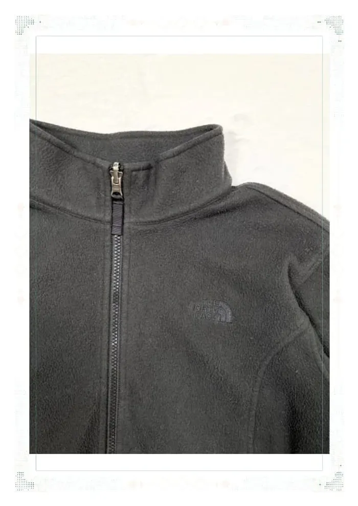 The North Face polaire full zip noire enfant garçon 12 ans polyester - photo numéro 5