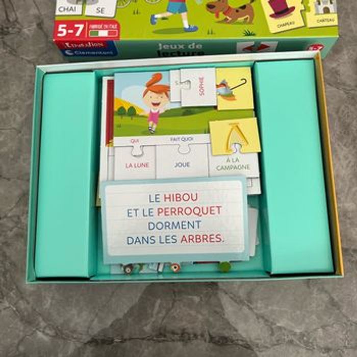 Jeux de lecture Clementoni 5-7 ans - photo numéro 2
