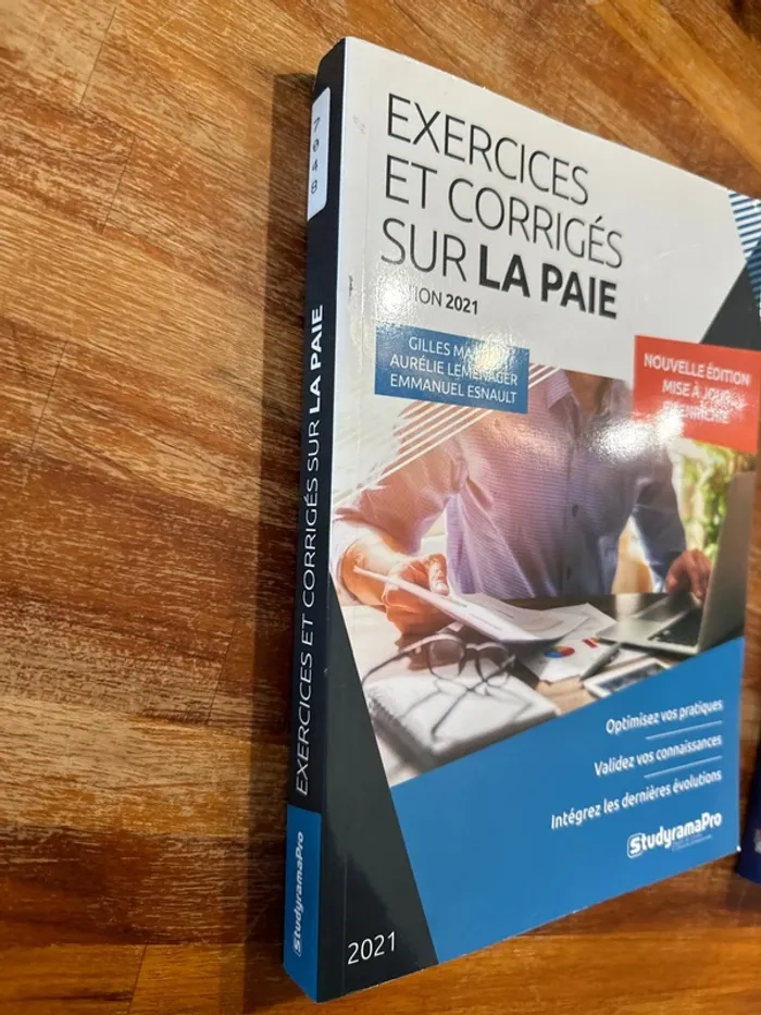 Livre exercice et corrigé sur la paie, édition 2021 - photo numéro 2