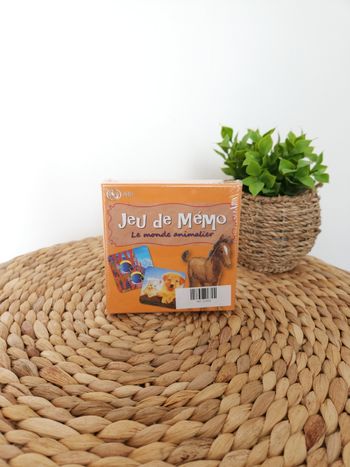 Jeu de Mémo Le monde animalier ABPB