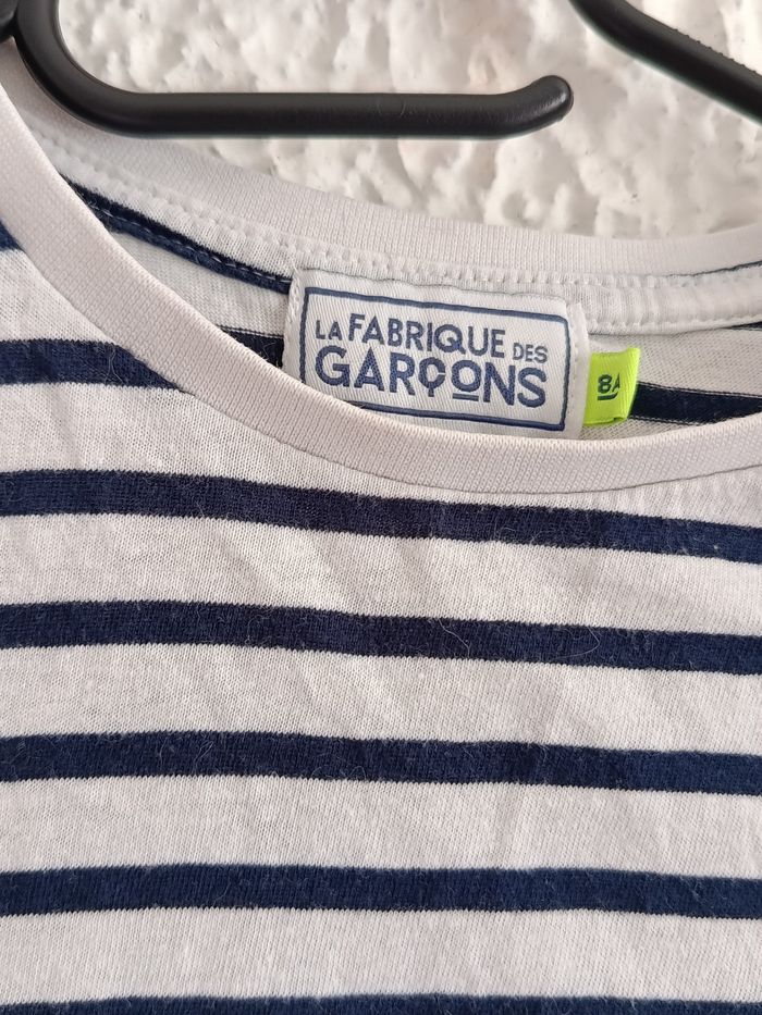 Tee-shirt marinière - photo numéro 3