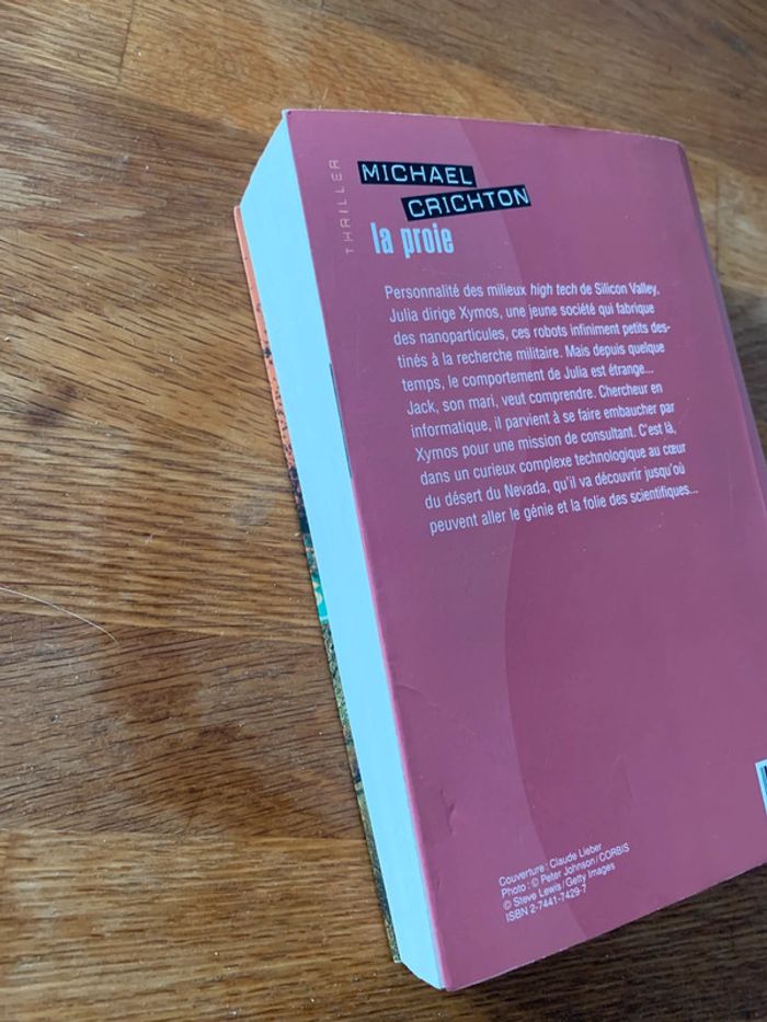 Livre la proie michael crichton - photo numéro 4