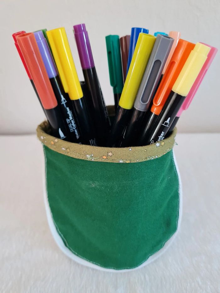 Trousse verticale pot à crayon - photo numéro 2