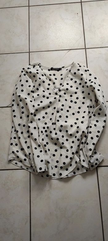Blouse à pois