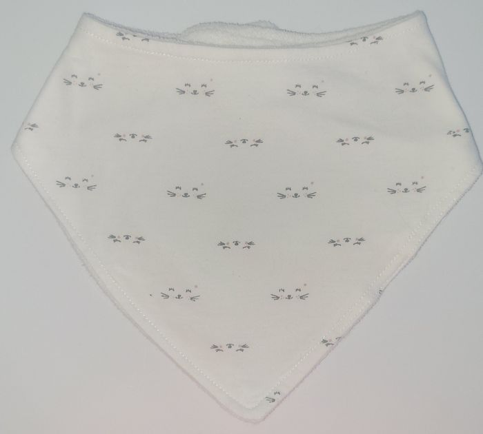 Lot 3 bavoirs bandana fille - photo numéro 6