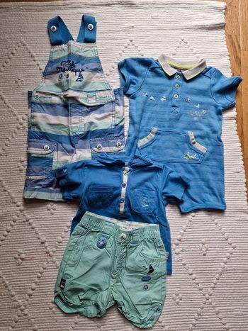 Lot neuf bébé garçon 6 mois - Sergent major