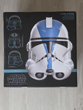 [N3UF] Star Wars Ahsoka Black Series Casque Électronique Clone Trooper 501ème Légion