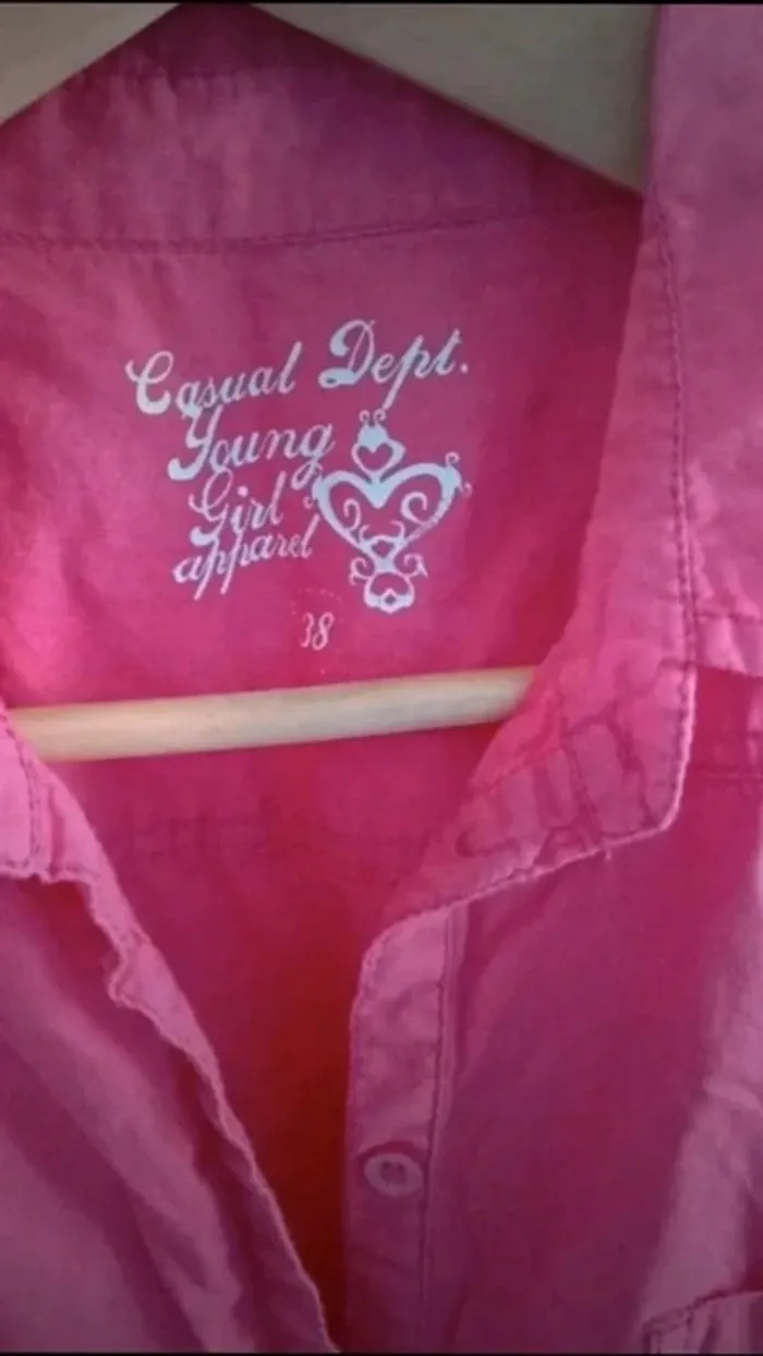 Chemise rose Kiabi 38 - photo numéro 4