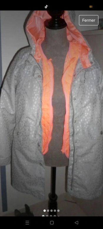 Ensemble imper + doudoune