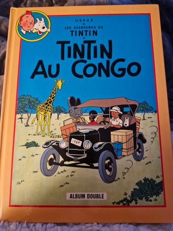 BD  album double Tintin