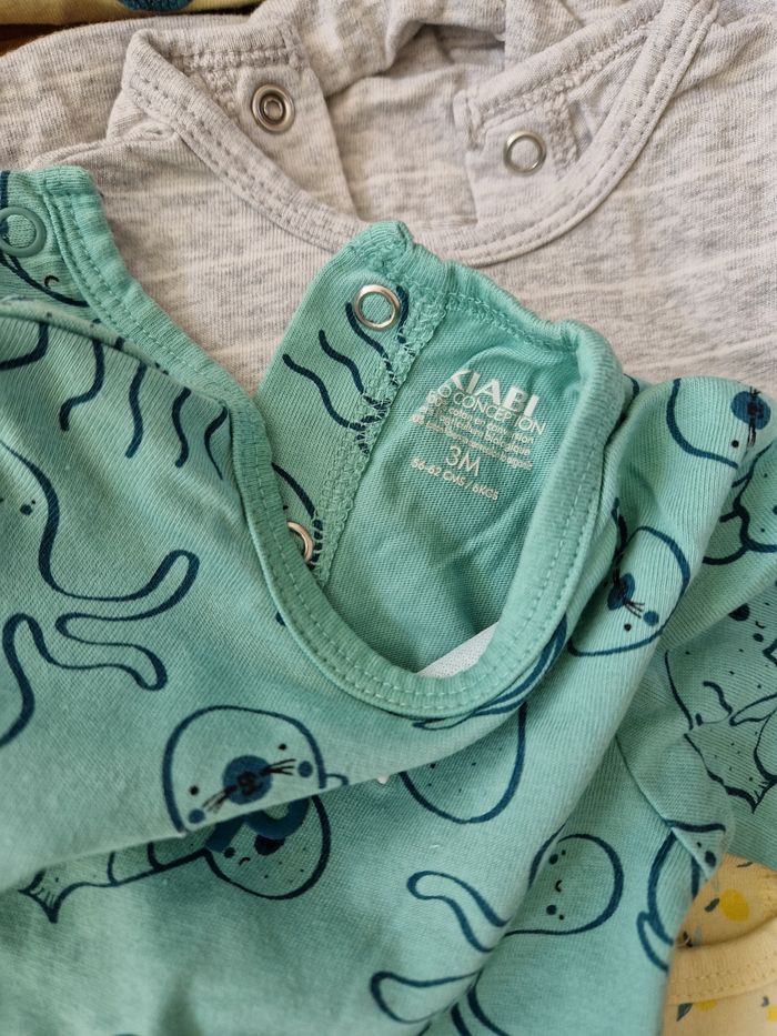Lot 7 pyjamas 3 mois - photo numéro 5