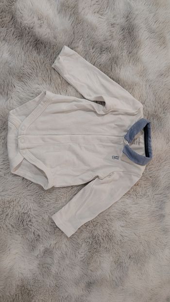 Body avec col Obaïbi taille 1 mois