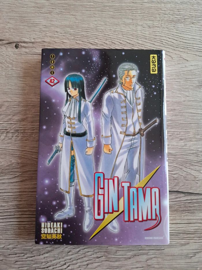 Livre manga gin Tama