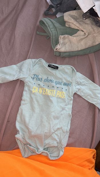 Body manches longues 1 mois