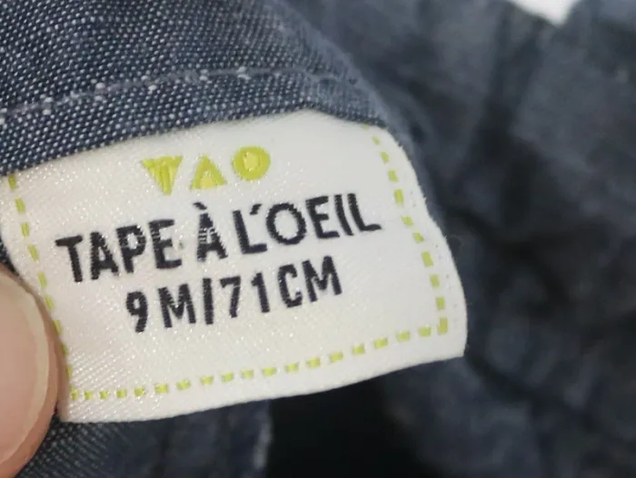 Ensemble Tape à l'oeil 9 mois - photo numéro 8