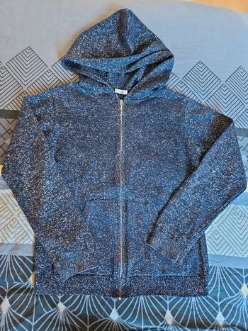 Gilet zippé marine Storytelling 10 ans