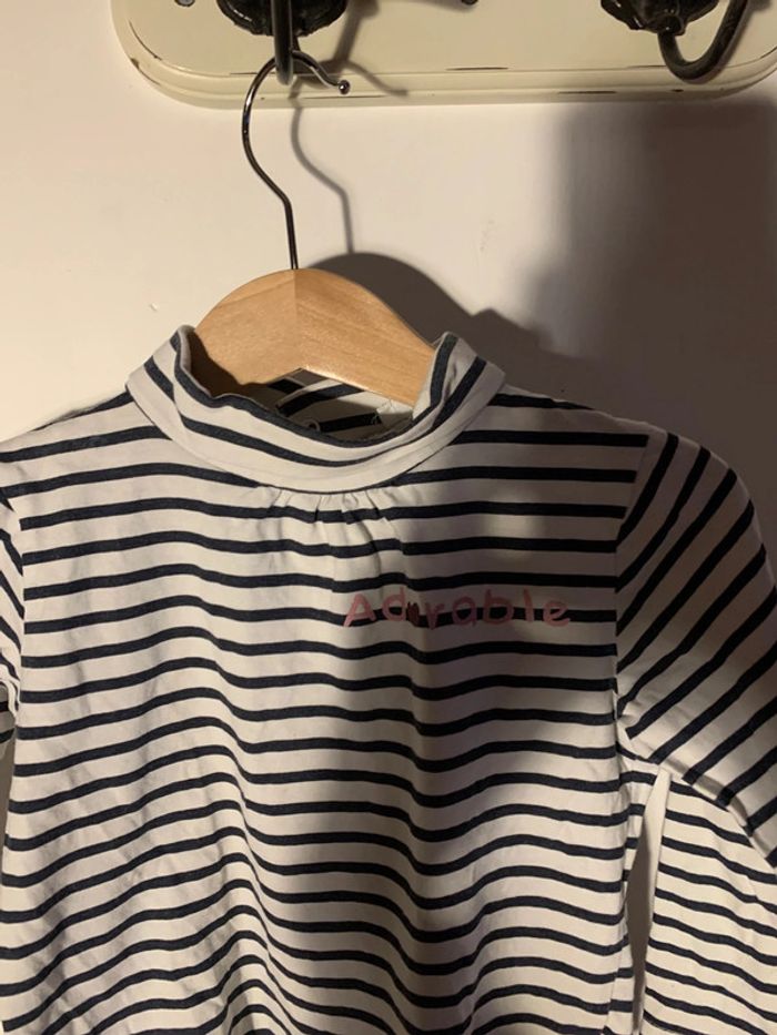 T-shirt col roulé, les petits cailloux - photo numéro 2