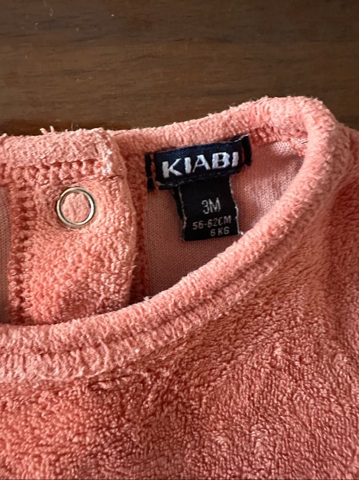 Lot 6 pyjamas velours 3 mois - photo numéro 6