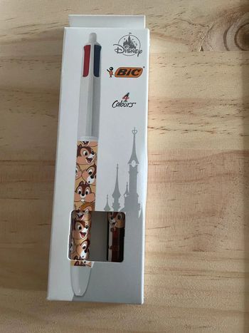 Duo Stylos BIC 4 Couleurs Disney Parks - Tic et Tac - Édition Limitée !