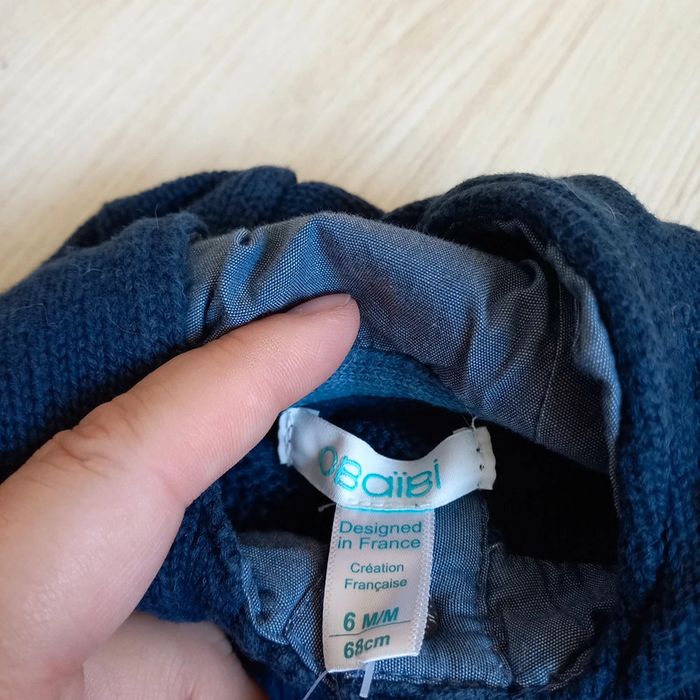 Gilet épais bleu marine - photo numéro 4