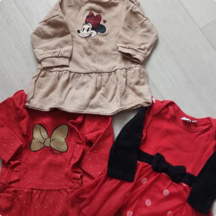 3 robes Minnie