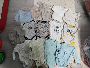 Lot de bodys manches longues 3 mois